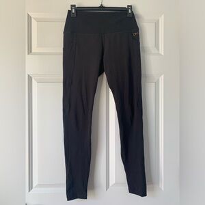DHVANI black pocket leggings